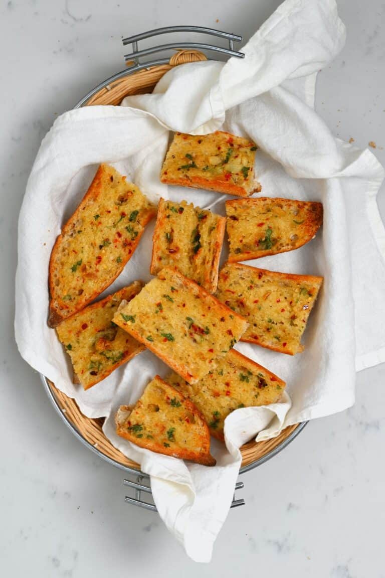 Simple Roasted Garlic Bread (with Roasted Garlic Butter) Alphafoodie