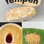 Steps to make tempeh