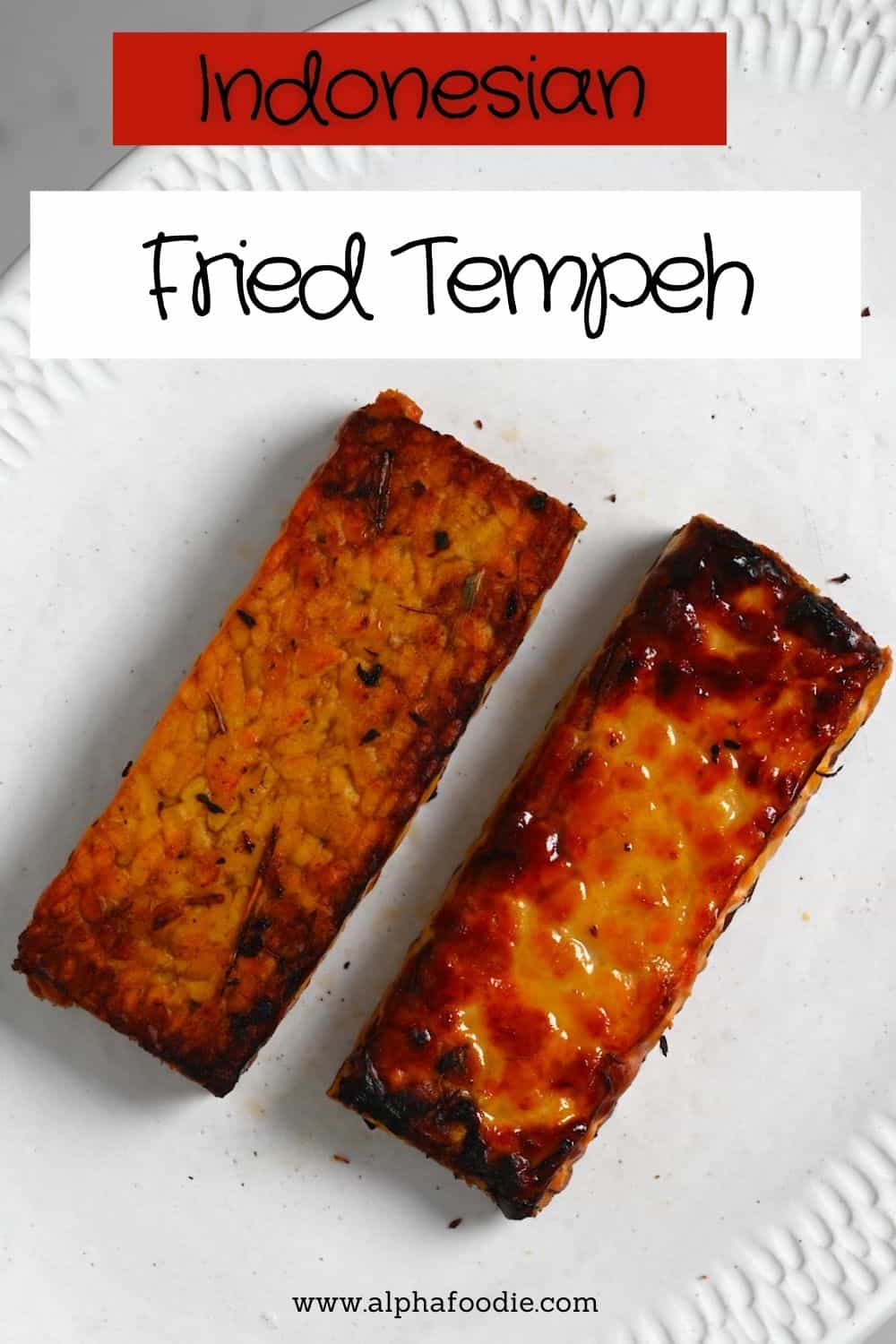  Simple Indonesian Fried Tempeh (Tempe Goreng) - Alphafoodie Bildidee 