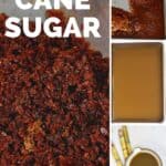 Steps to make unrefined cane sugar