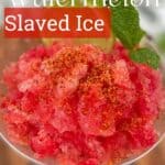 Watermelon shaved ice