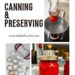 Steps to water bath canning at home