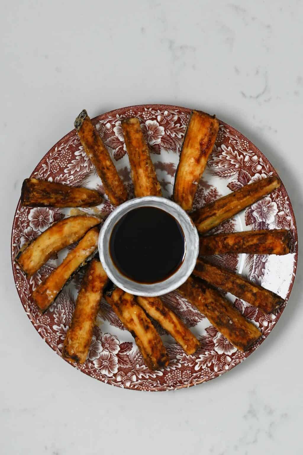 Eggplant Chips with Honey (Berenjenas con Miel) Alphafoodie