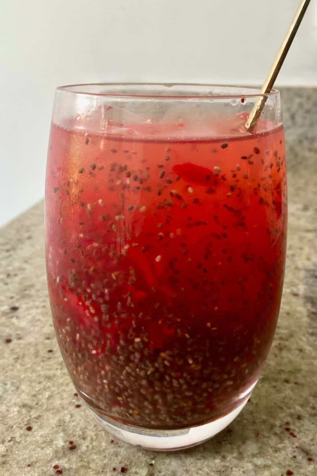 Lemon Chia Seed Water