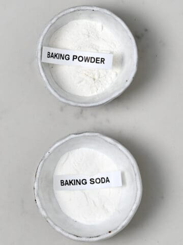 Baking powder and baking soda