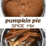 Homemade Pumpkin Spice Mix