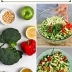 How to make apple broccoli salad