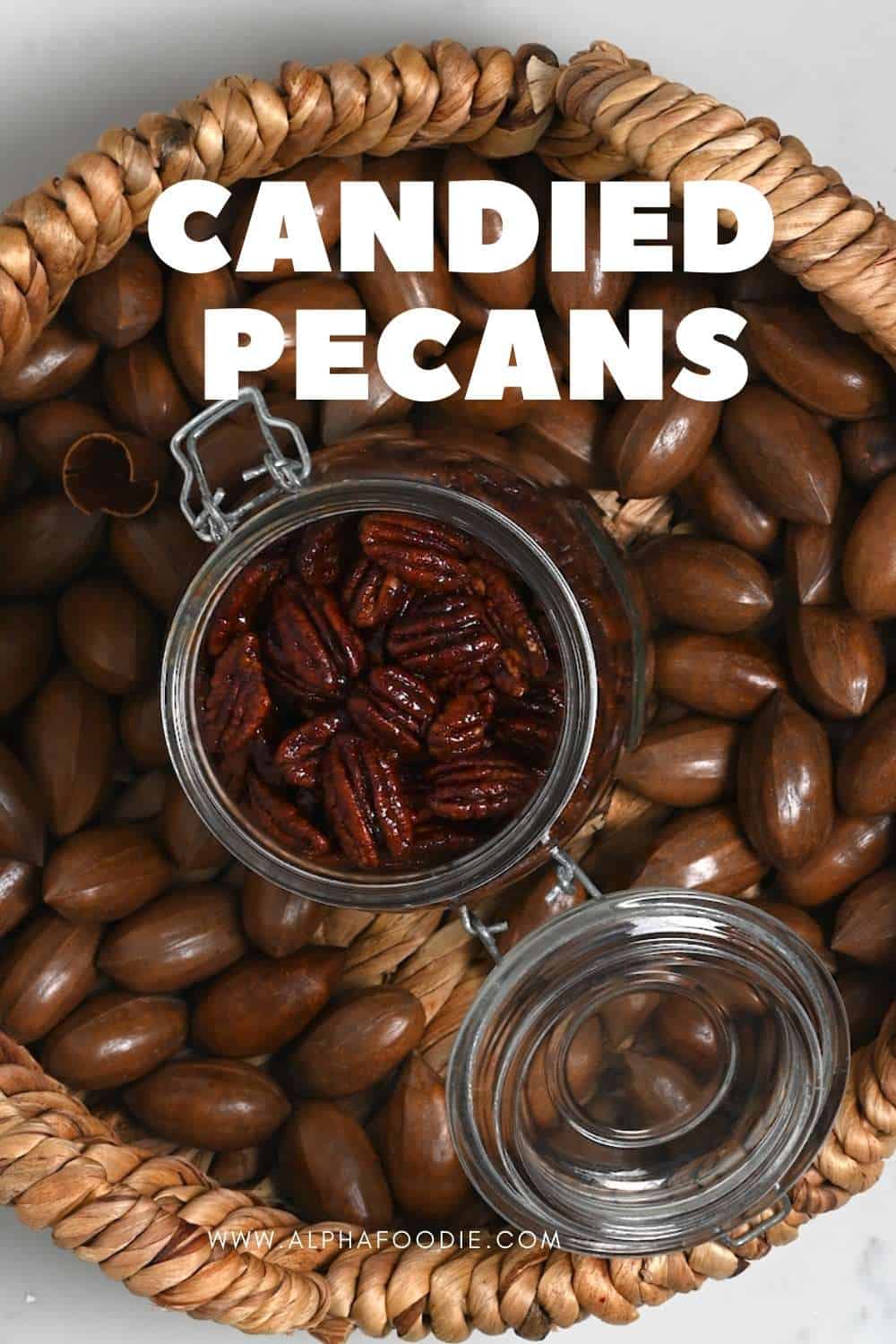 Easy 5 Minute Candied Pecans (EggFree Stovetop) Alphafoodie