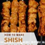 Grilling Chicken Shish Tawook