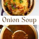 Steps to make french onion soup