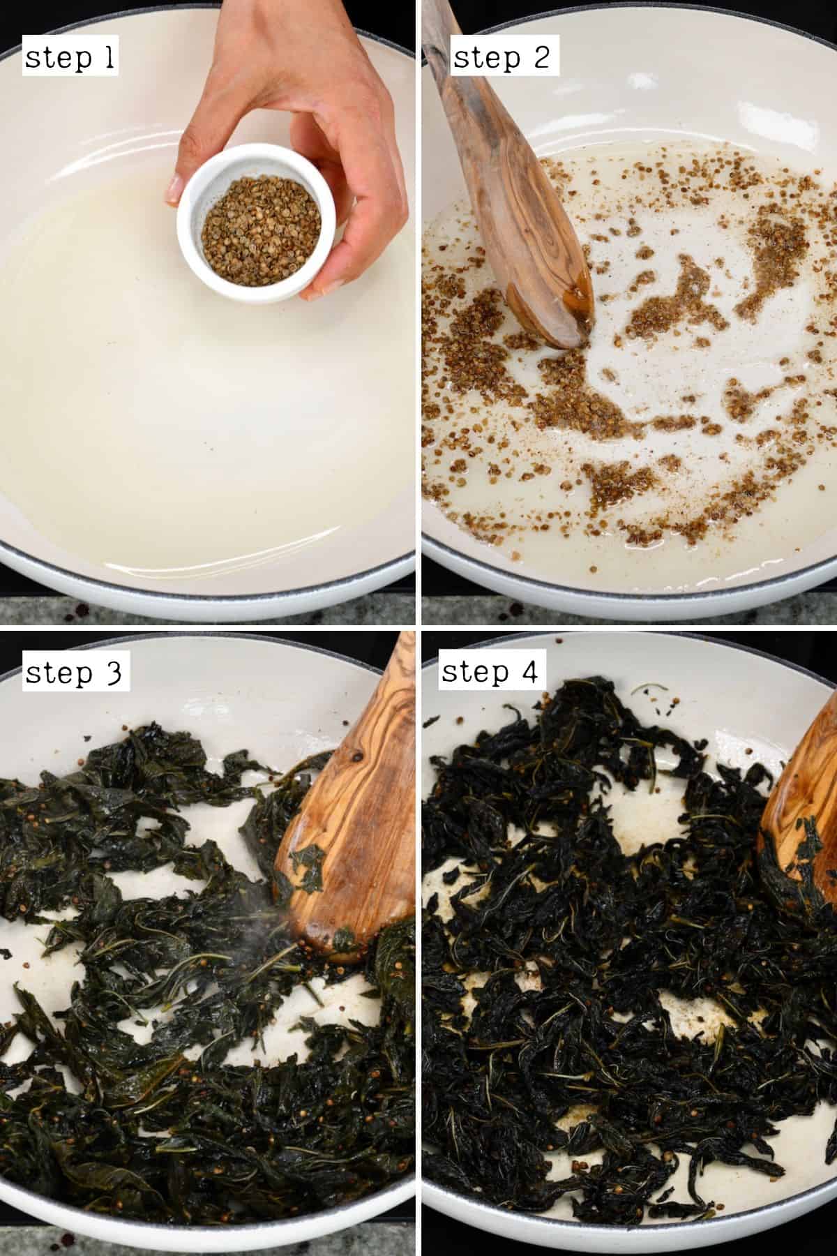 Steps for cooking Jew's mallow