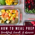How to meal prep for begginers