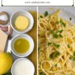 Easy Garlic Lemon Pasta