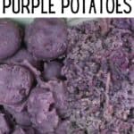 Mashed Purple Potato
