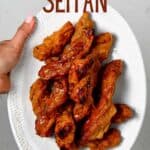 Seitan vegan chicken