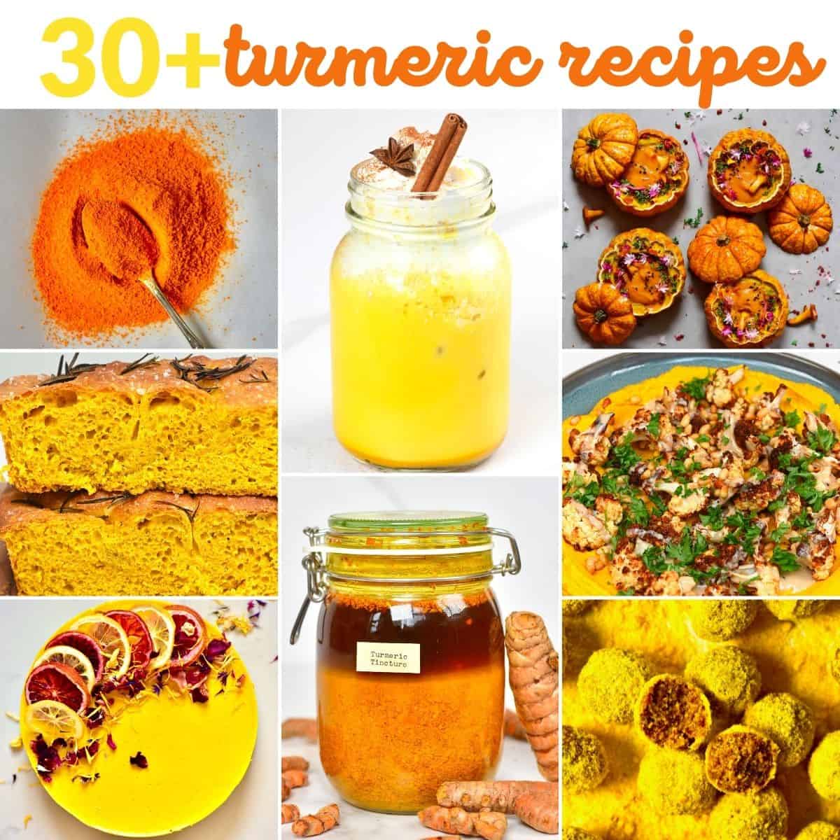 A compilation of turmeric recipes