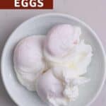 How to poach eggs