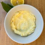 Lemon Butter in a bowl