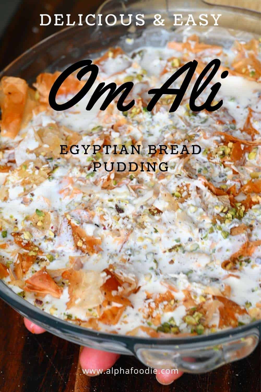 Om Ali (Egyptian Bread Pudding) - Alphafoodie