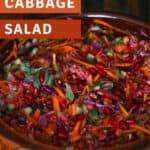 Healthy rainbow chopped veggie salad