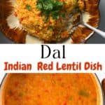 Indian Red Lentil Dal