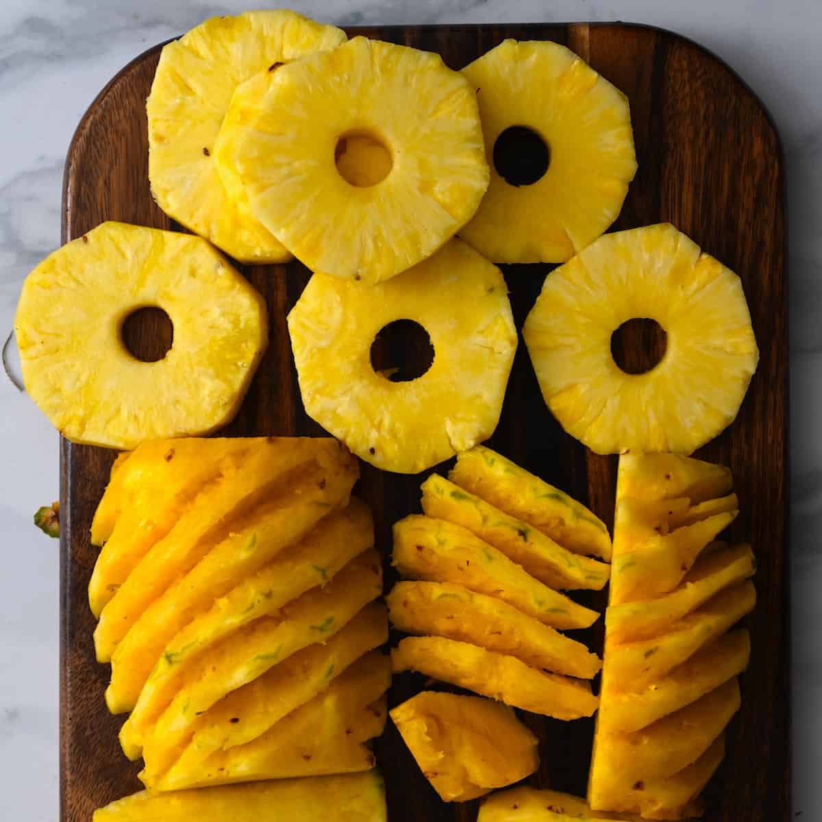 How To Cut A Pineapple (+ Peeling Pineapple Hack)-image