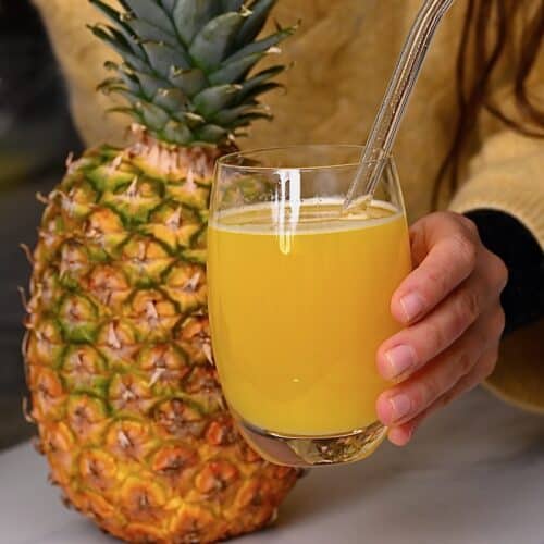 How To Make Pineapple Juice (With or Without Juicer) Alphafoodie