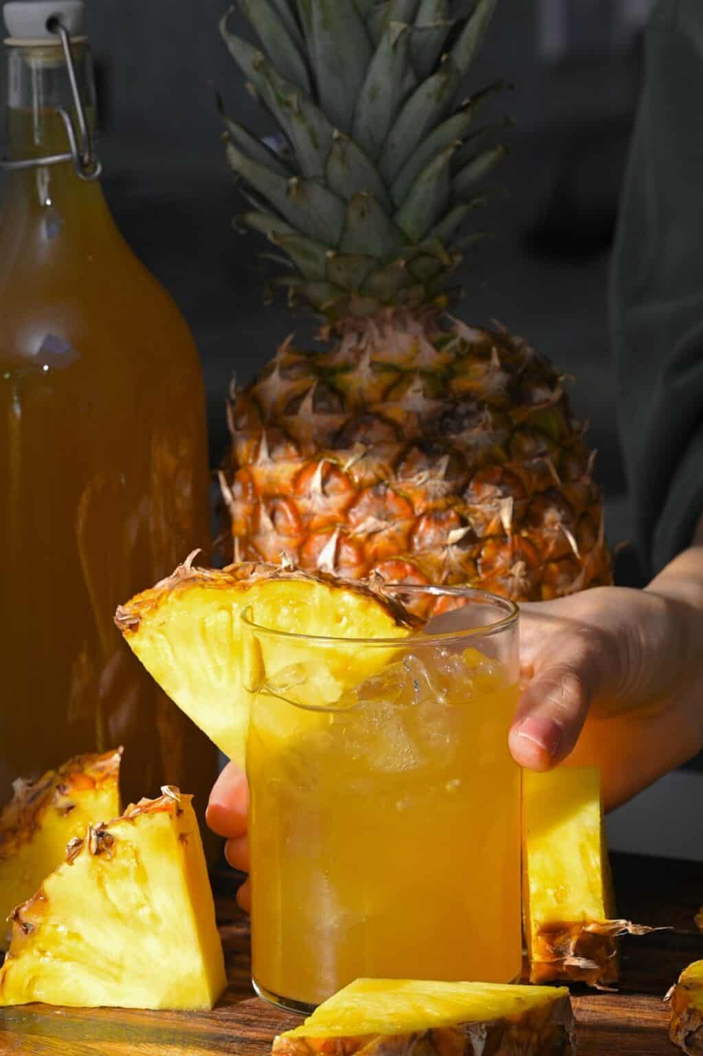 Tepache De Piña (Mexican Fermented Pineapple Drink) Alphafoodie