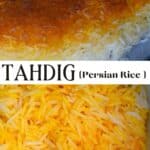 Classic Persian Crispy Rice (Tahdig)