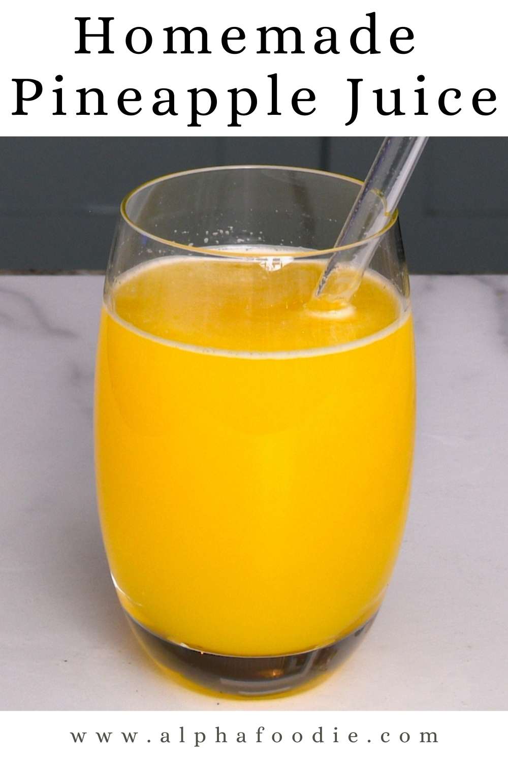 How To Make Pineapple Juice (With or Without Juicer) Alphafoodie