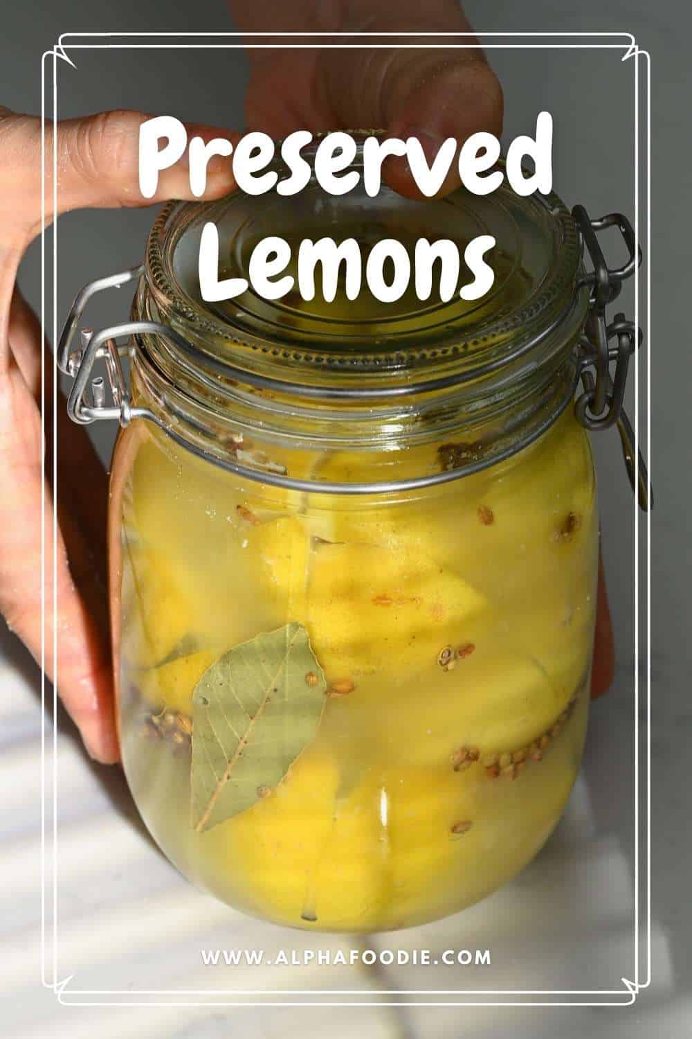 How to Make Preserved Lemons (Pickled Lemons) Alphafoodie