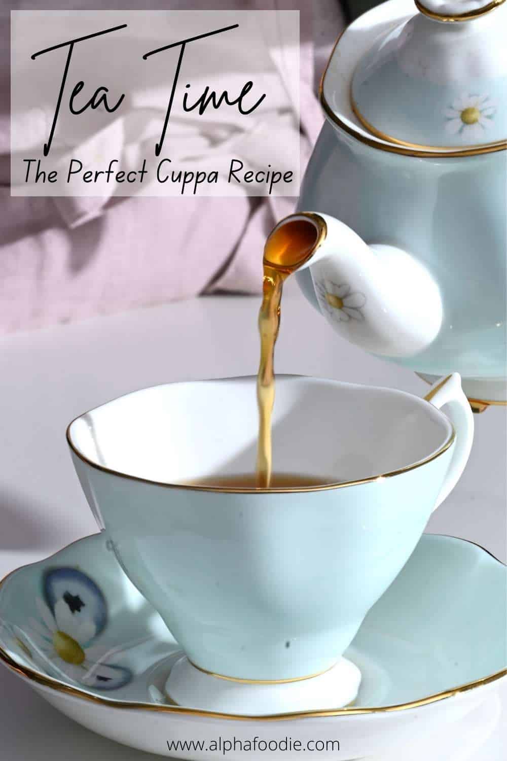 How To Make British Tea (English Tea Milk Tea) Alphafoodie