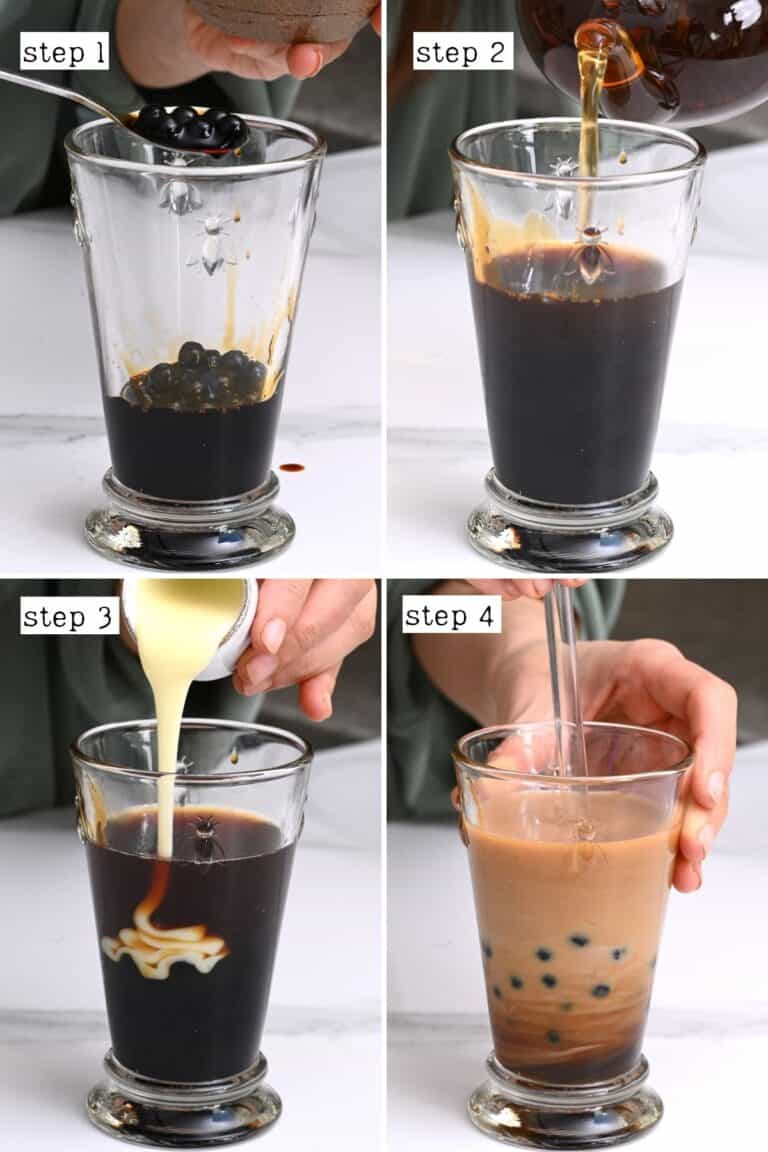 How To Make Bubble Tea (Boba Tea Brown Sugar Milk Tea) Alphafoodie