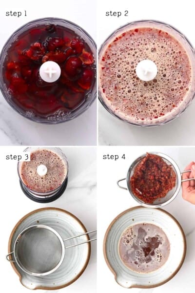 How To Make Cherry Juice - Alphafoodie