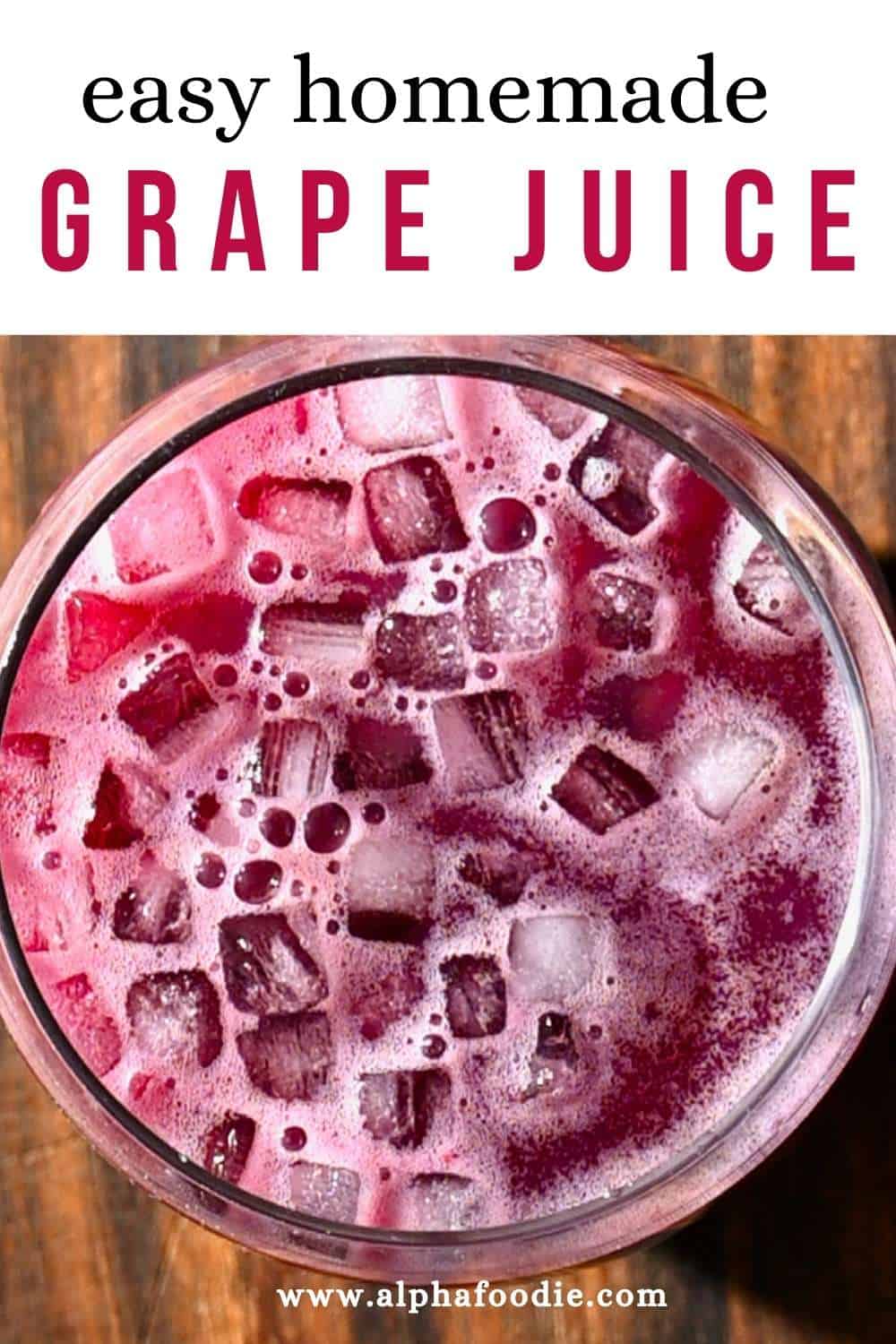 How to Make Grape Juice Alphafoodie