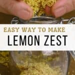 How to Zest Lemon (5 Methods | + Freeze It)
