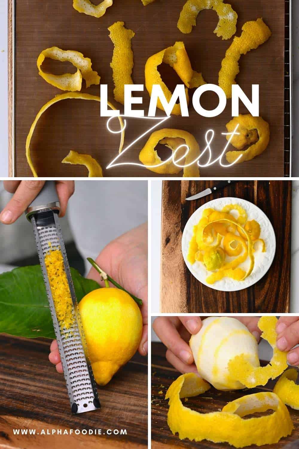How to Zest Lemon (5 Methods) Alphafoodie