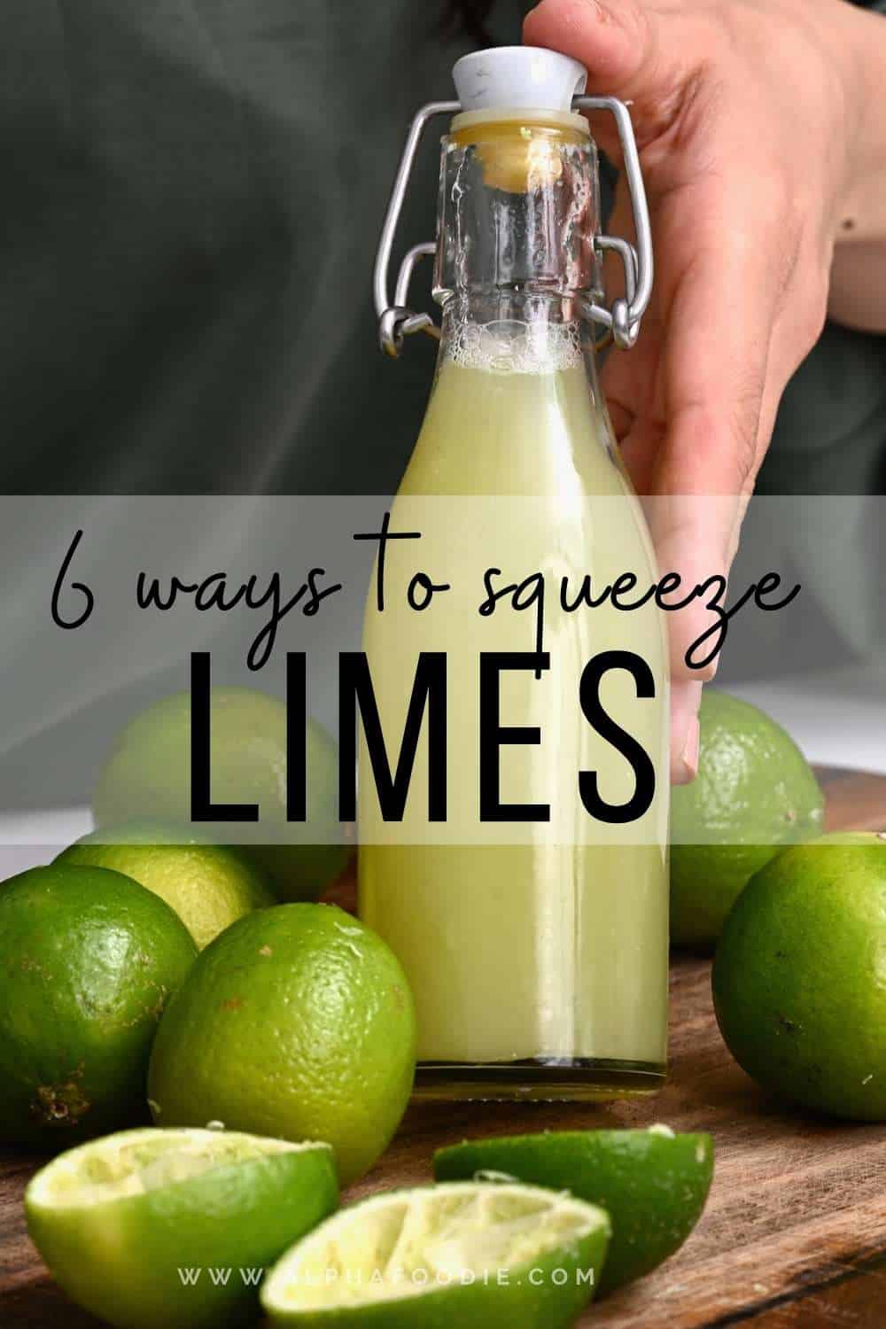 How to Juice a Lime (6 Methods With + Without Juicer + Freeze it