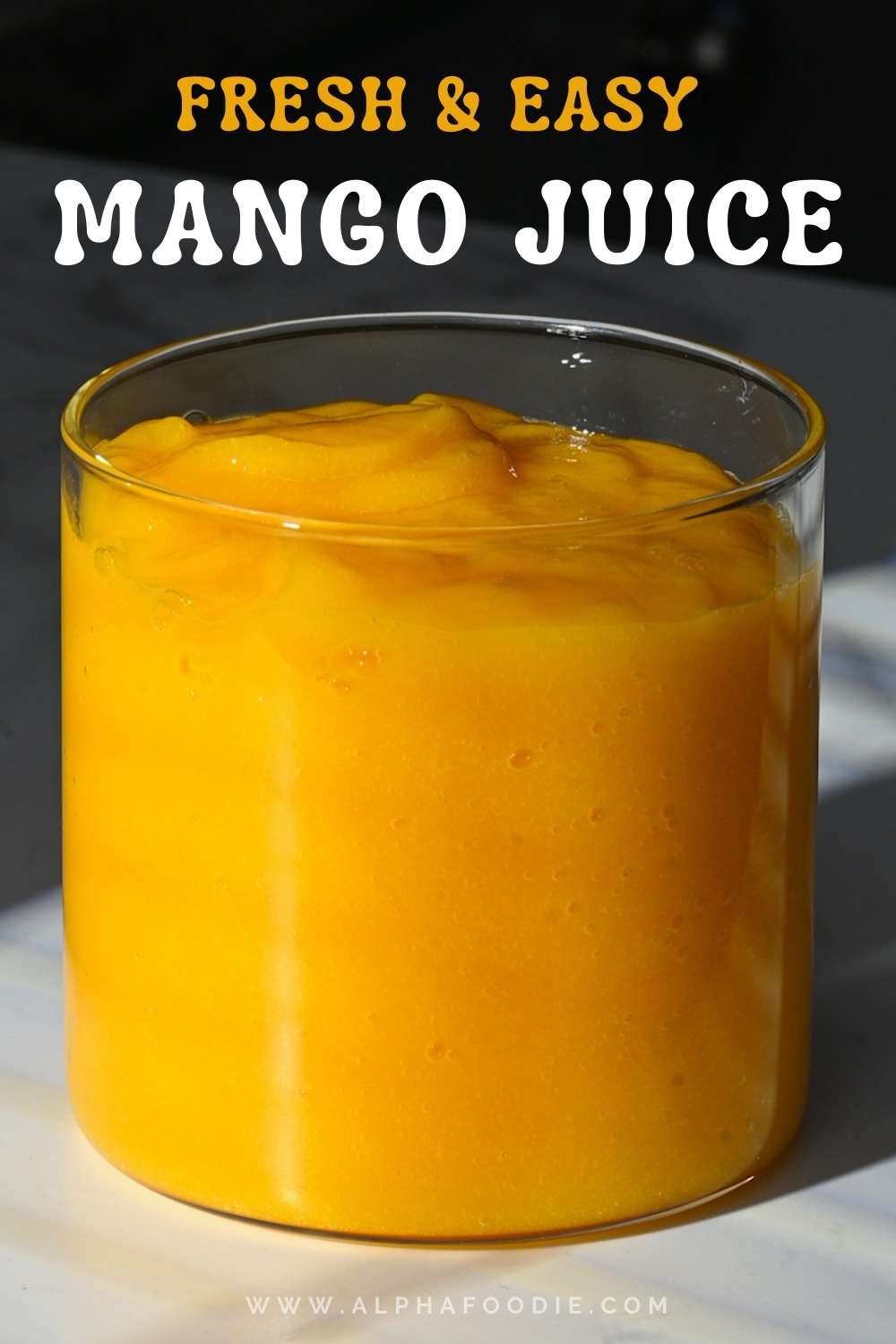 How to Make Mango Juice (Mango Nectar) Alphafoodie