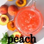 Homemade Peach Lemonade (With Flavor Variations)