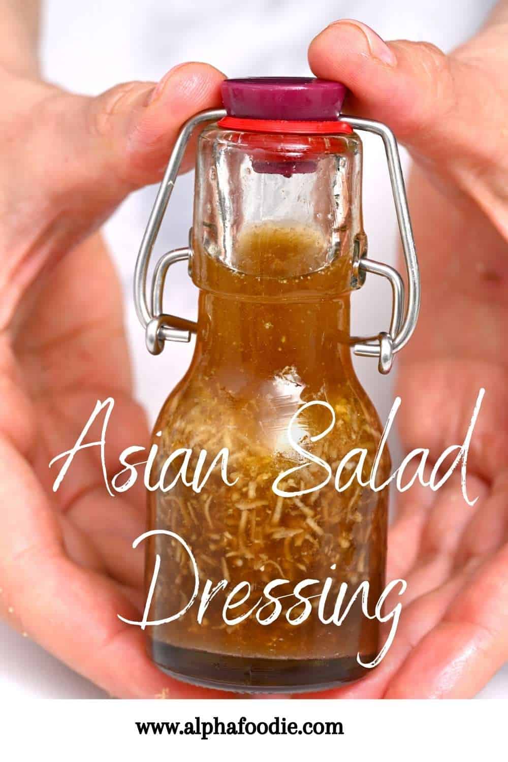 The Best Asian Salad Dressing (Sesame Dressing| 5 Minute) - Alphafoodie