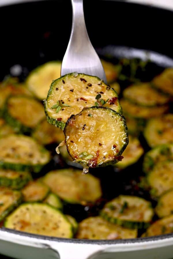 The Best PanFried Zucchini (Quick PanFried) Alphafoodie