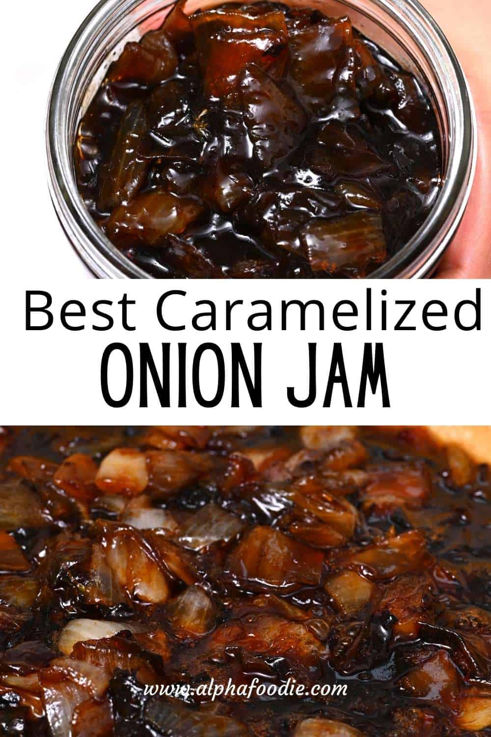 How to Make Onion Jam with Balsamic Vinegar Alphafoodie