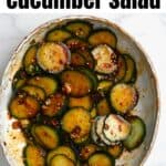 Crunchy Asian Cucumber Salad