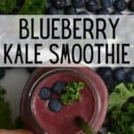 Blueberry Kale Smoothie