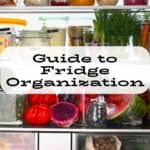 Fridge Organization