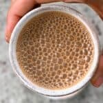 A cup with bulletproof coffee - 13