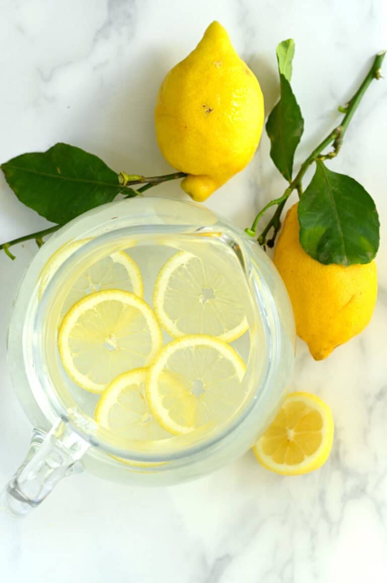 How to Make Lemon Water Alphafoodie