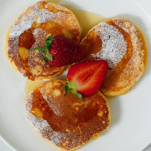 Super Fluffy Lemon Ricotta Pancakes Alphafoodie