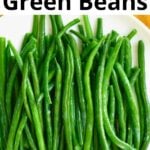 Boiled Green Beans